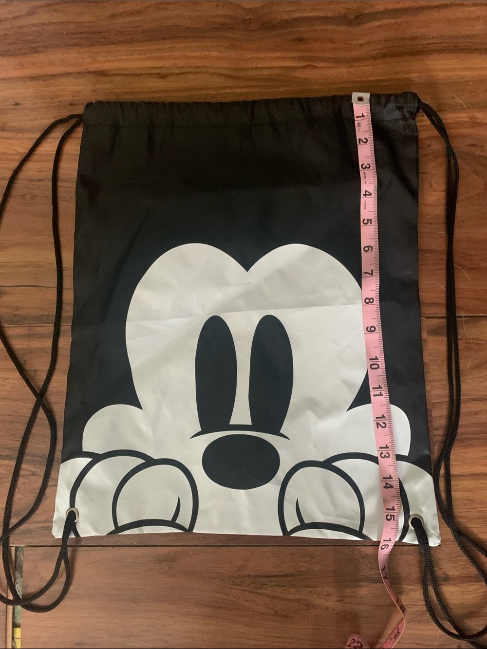 Disney Mickey Mouse Drawstring Backpack - Picture 3 of 4